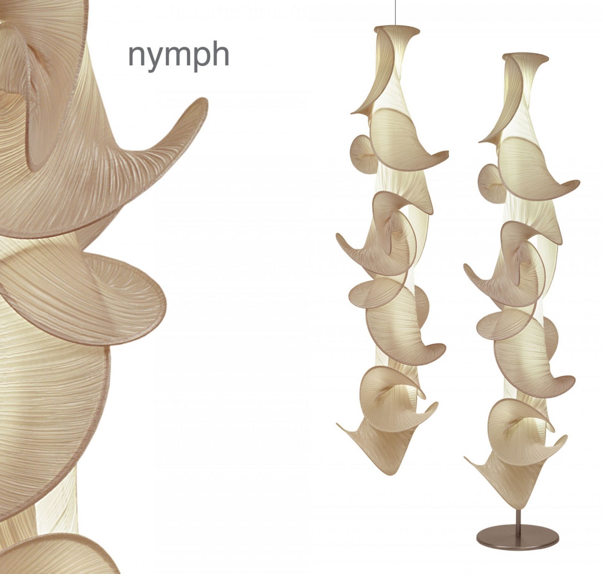 Nymph Floor lamp Alexandra Tsoukala